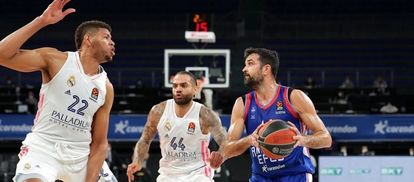 Euroleague: Πήρε το «θρίλερ» με την Ρεάλ Μαδρίτης και εξασφάλισε θέση στο final four η Ανατολού Εφές